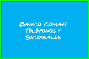 Banco Comafi Teléfonos y Sucursales